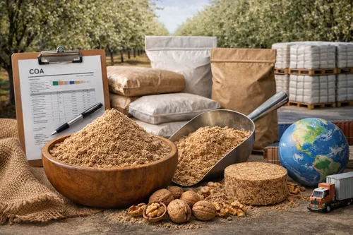 Bulk Defatted walnut protein powder for wholesale supply — Atlas Global Trading Co.